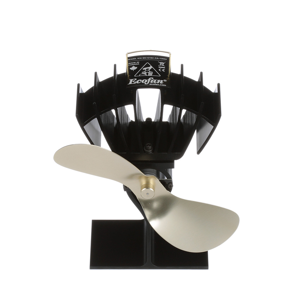 Ecofan by Caframo UltrAir 810CA Heat Powered Stove Fan - Gold